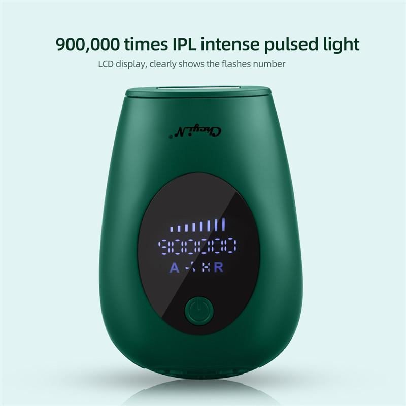 900,000 Flashes IPL Permanent Hair Removal Device with 8 Energy Levels Painless Laser Epilator for Both Men and Women Bikini Legs Armpit Arm Hair Removal Machine