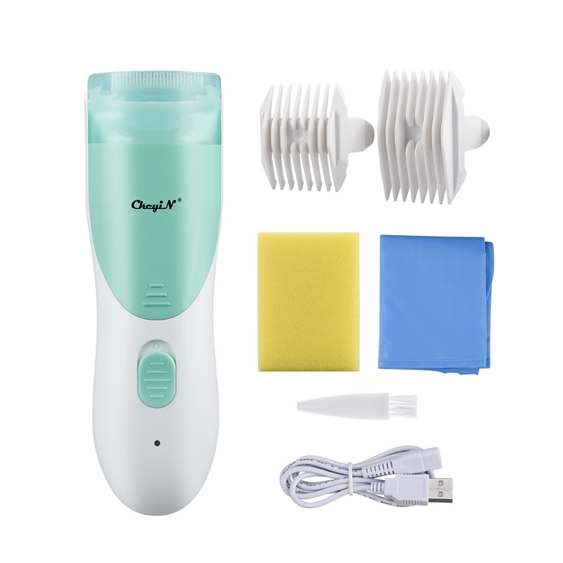 Electric Baby Hair Clipper Child Low Noise Cutting Machine Suction Hair Shaver Waterproof