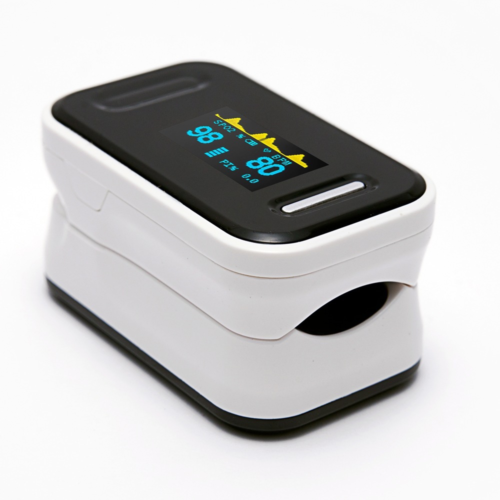 Digital Fingertip Pulse Oximeter Monitors Tonometer Finger Clip bp Meters sphygmomanometer SPO2 PR