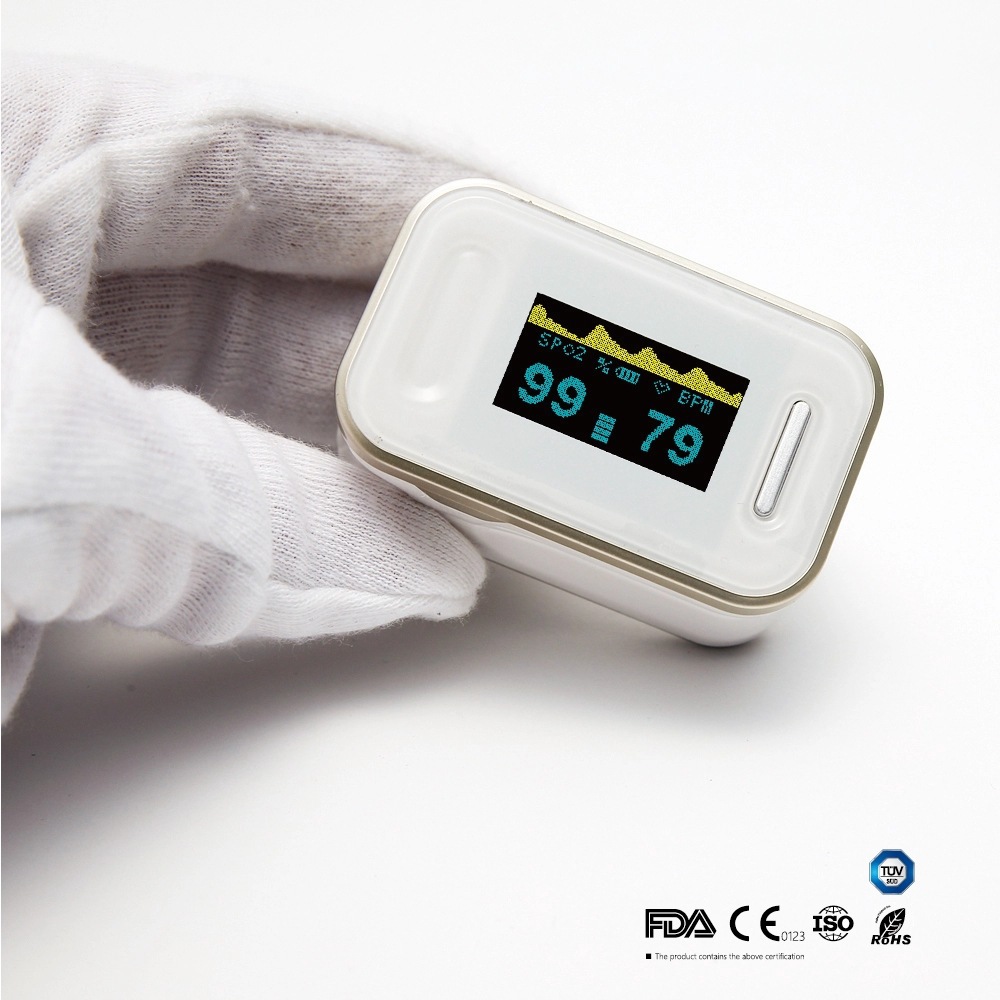 Digital Fingertip Pulse Oximeter Monitors Tonometer Finger Clip bp Meters sphygmomanometer SPO2 PR