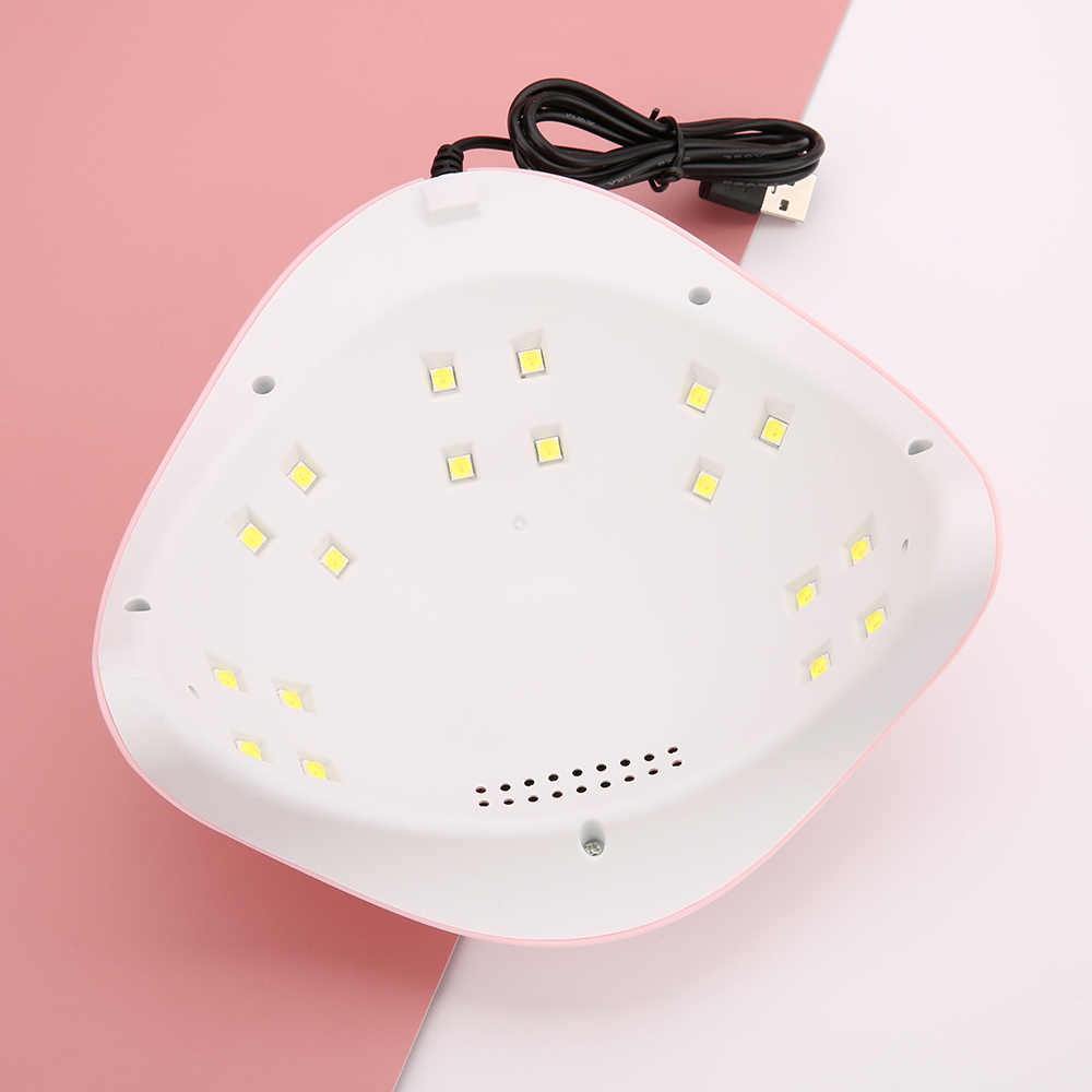 54W 18 Led Lights Nail Dryer Uv Lamp Curing Nail Polish Gel Ice Pofession Varnish Lamp Auto Sensor Nail Art Manicure Tool