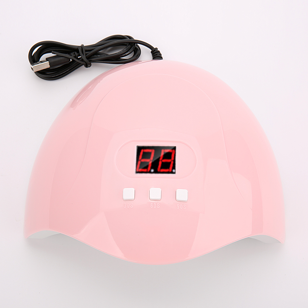 54W 18 Led Lights Nail Dryer Uv Lamp Curing Nail Polish Gel Ice Pofession Varnish Lamp Auto Sensor Nail Art Manicure Tool