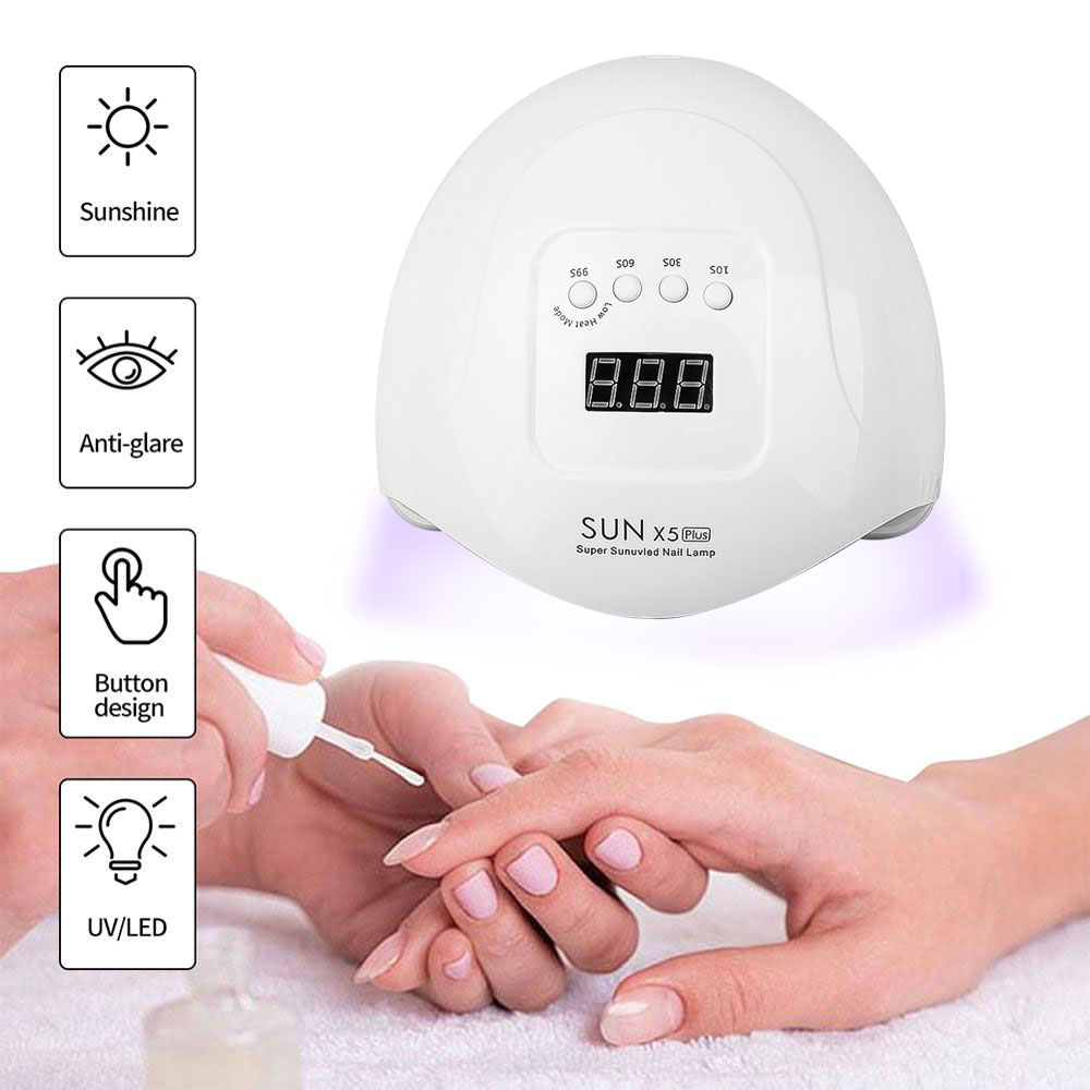 Profession Nail Lamp UV Lamp For Manicure Ice Nail Dryer 80W 36 LEDs LCD Display Gel Polish Auto Sensor Timer Nail Art Manicure