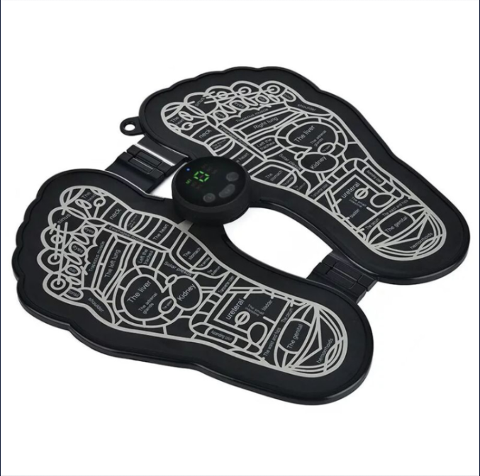Electric EMS Foot Massager Health Care Relaxation Massage Mat Stimulator Electrodos Tens Deep Kneading