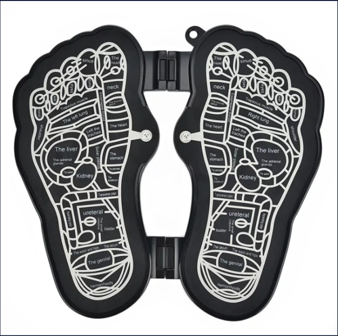 Electric EMS Foot Massager Health Care Relaxation Massage Mat Stimulator Electrodos Tens Deep Kneading