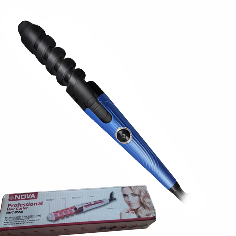 Hair Curling Iron Multiple Roller Hair Curls Electric Ceramic Waver Portable Rotating Crimper Hair Curl Style Tool