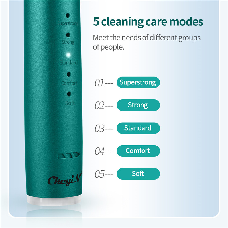 Sonic Electric Toothbrush Ultrasonic Smart Tooth Brush Calculus Remover Whitening Teeth Rechargeable Automatic Tooth Brush Set