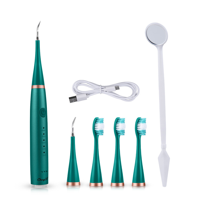 Sonic Electric Toothbrush Ultrasonic Smart Tooth Brush Calculus Remover Whitening Teeth Rechargeable Automatic Tooth Brush Set