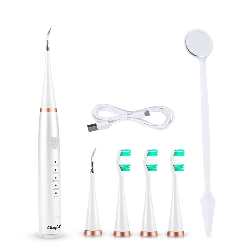 Ultrasonic Electric Dental Scaler Teeth Whitening Device Remove Dental Calculus Yellow Teeth Tartar Teeth Cleaning Oral Care