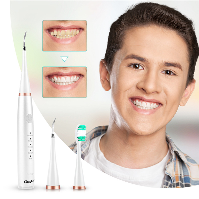 Ultrasonic Electric Dental Scaler Teeth Whitening Device Remove Dental Calculus Yellow Teeth Tartar Teeth Cleaning Oral Care