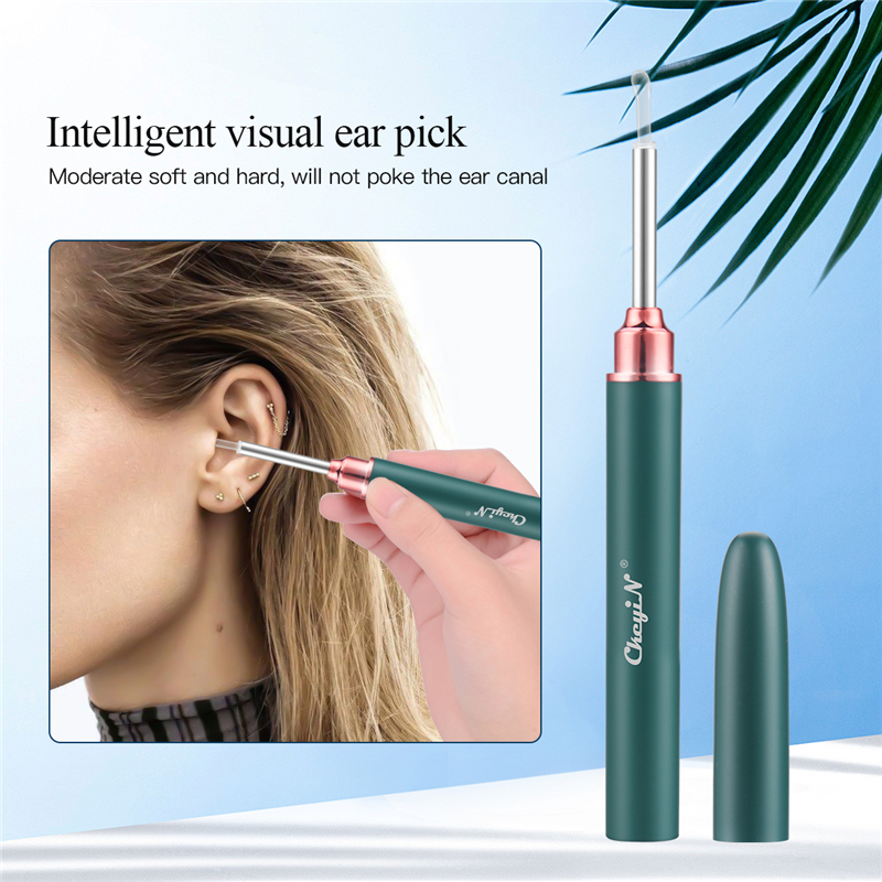 WiFi Visual Ear Pick Ear Cleaning Camera Otoscope LED Light
