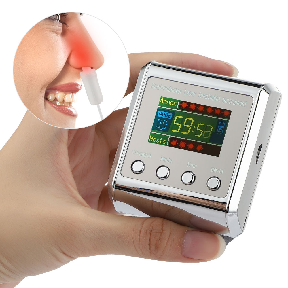 Household 650nm Laser Physiotherapy Wrist Diode LLLT for Diabetes Laser Therapy Diabetic Wrist Watch for Diabetes Hypertension
