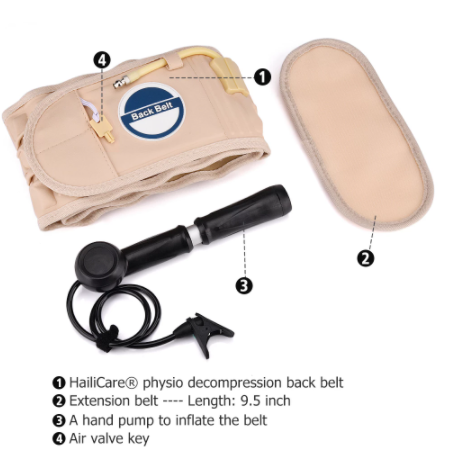 Lumbar Support Back Belt Spinal Air Decompression Lumbar Belt Air Traction Waist Belt Back Massage lower back support brace Belt