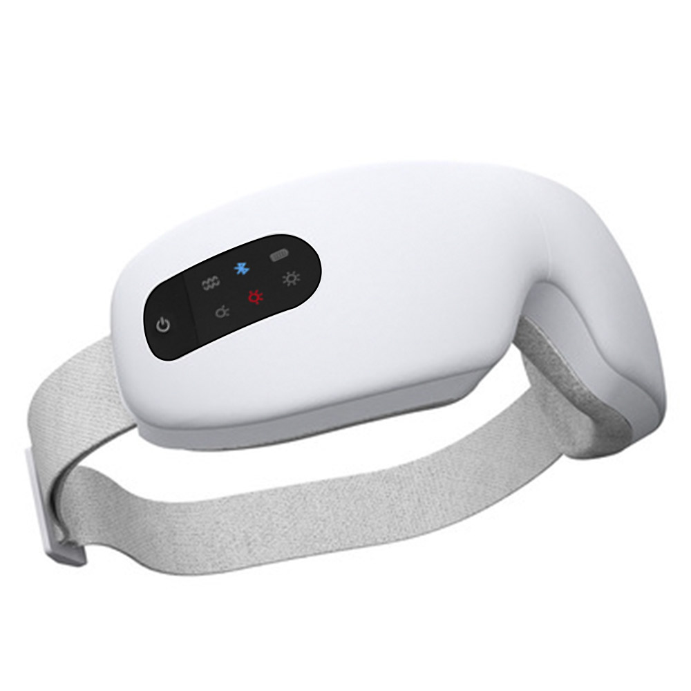 Eye Massage Support Bluetooth Smart Airbag Vibration Eye Massager Eye Care Instrument Hot Compress Eye Fatigue Massage Glasses