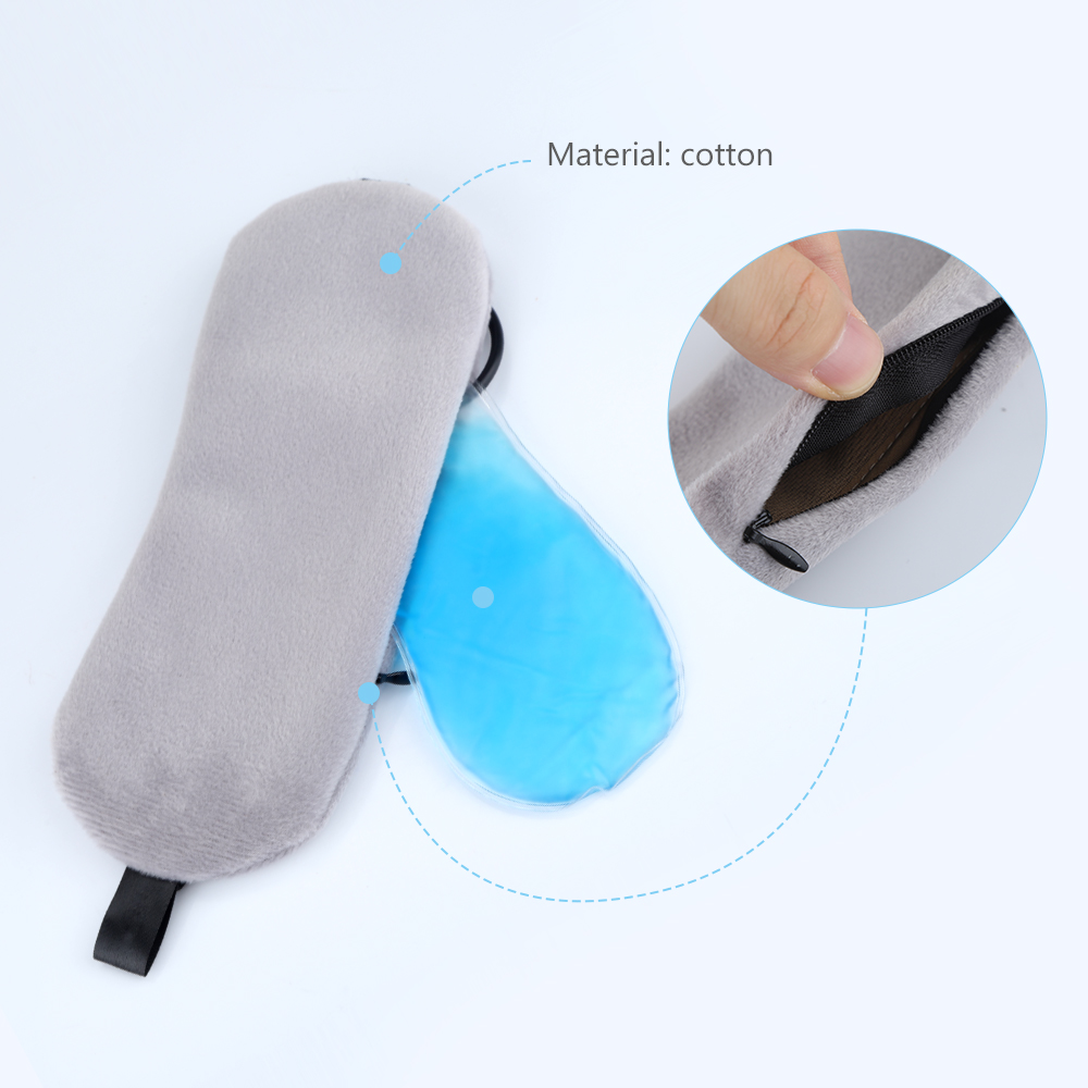 Heated Eye Mask Cold & Warm Eye Compress Aroma Therapy Dry Eyes Dark Circles Eye Bags Stye Headache Reliever Sleep Aid