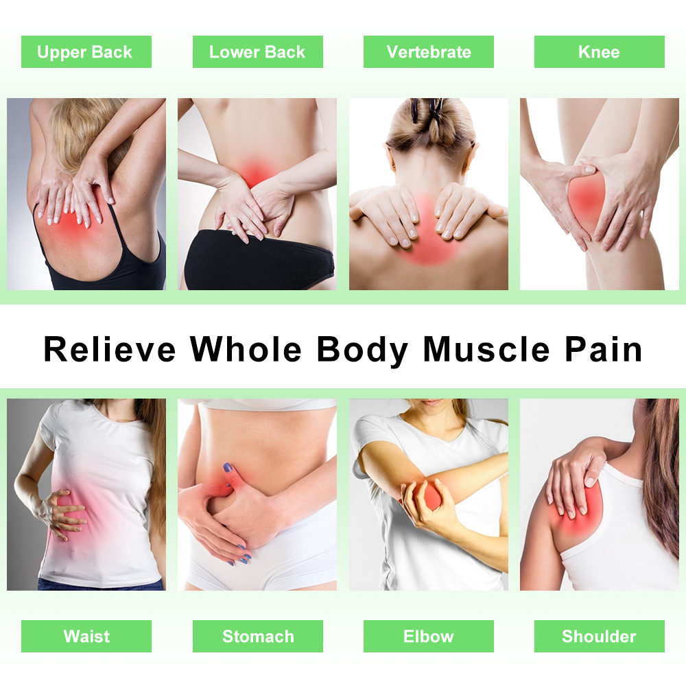 4 Modes Tens Massage 9 Intensity 4 Electrode Pads EMS Muscle Stimulation Pulse Massage Tens Electroe stimulador Body Massager