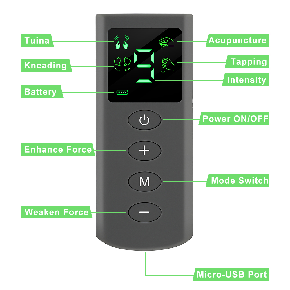 4 Modes Tens Massage 9 Intensity 4 Electrode Pads EMS Muscle Stimulation Pulse Massage Tens Electroe stimulador Body Massager