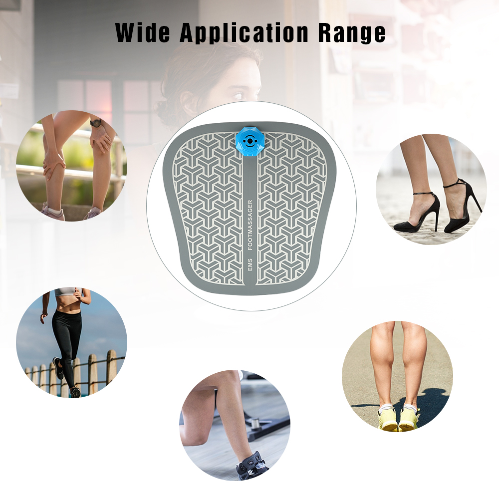 EMS Intelligent Foot Massager Mat Foldable Rechargeable EVA Massager Pad Muscle Blood Circulation Health Pad