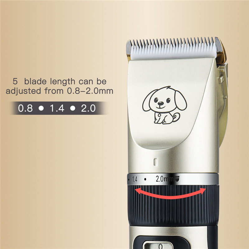 Professional Balding Hair Clipper Electric Beard Shaving Machine Hair Trimmer USB Charging Low-Noise Grooming Hair Cutter Machine With 4 Free Limit Comb High Powerful motor