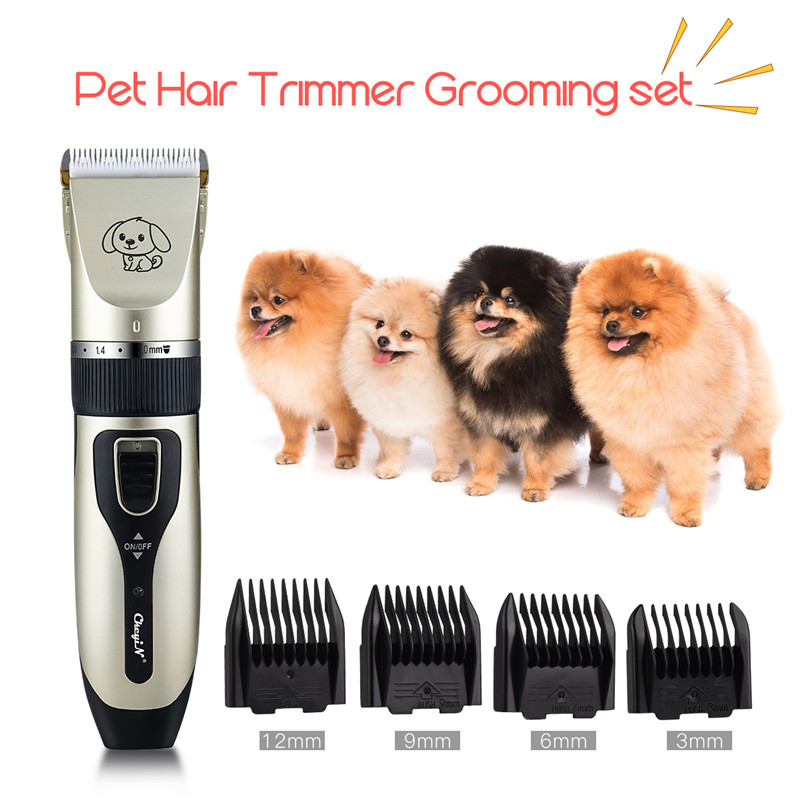Professional Balding Hair Clipper Electric Beard Shaving Machine Hair Trimmer USB Charging Low-Noise Grooming Hair Cutter Machine With 4 Free Limit Comb High Powerful motor