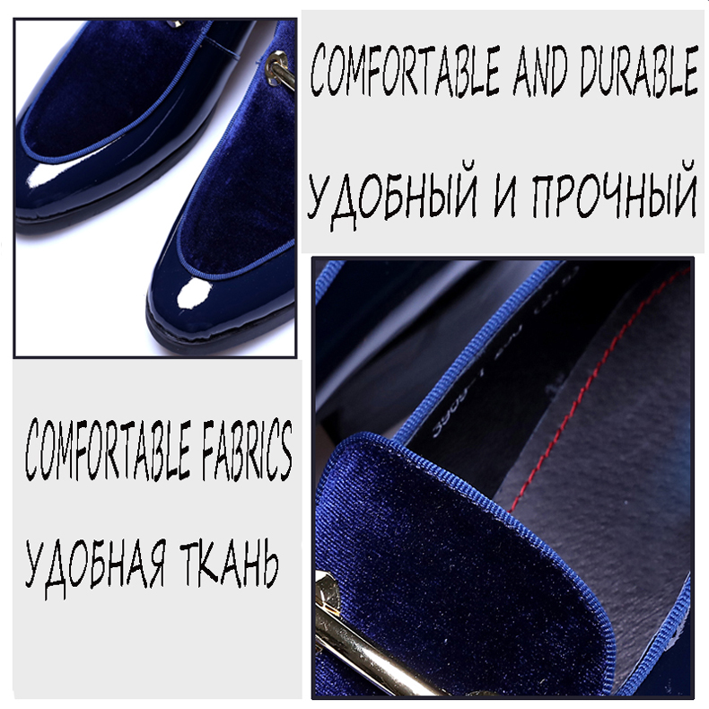 Men Dress Shoes Shadow Patent Leather Luxury Fashion Groom Wedding Shoes Men Luxury italian style Oxford Shoes Big Size 48