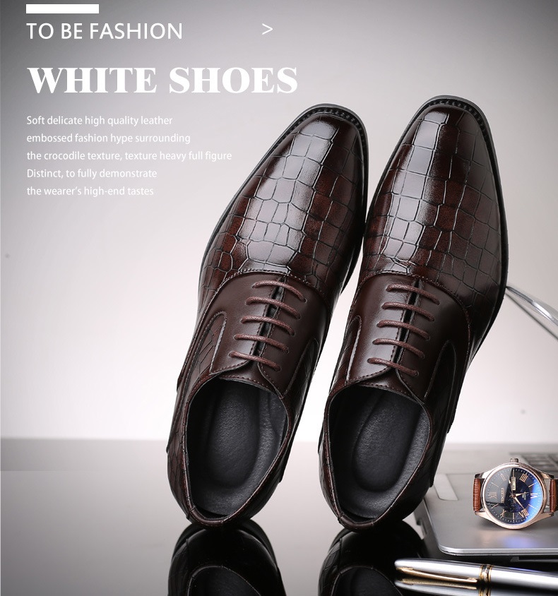 Luxury Fashion Groom Wedding Shoes Men Oxford Shoes Big Size 48 Men Dress Shoes Shadow Patent Leather