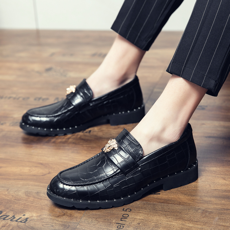 Men Dress Shoes Italian Type Formal Genuine Leather Shoes Men Pointed Toe Wedding Shoes gentleman Shoes Homecoming Evening