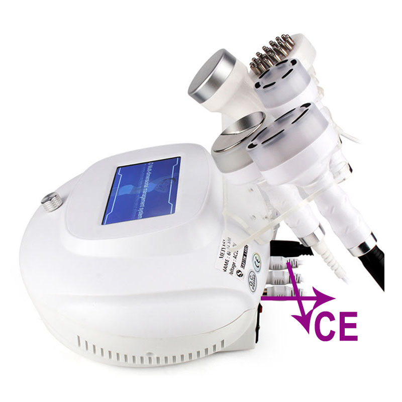 80K 6 in 1 Cavitation RF Ultrasonic Vacuum Weight Loss Body Slimming Beauty Machine BIO Heating Technology Reduce Fat  Stimulate Collagen Production Benchtop 5D Sculpture Instrument skin elasticity