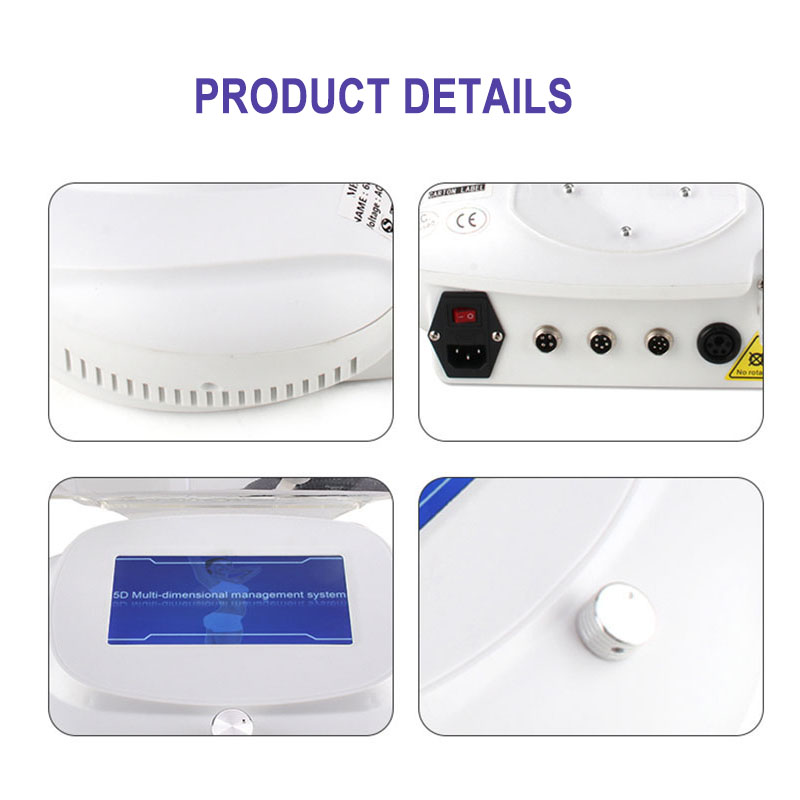 80K 6 in 1 Cavitation RF Ultrasonic Vacuum Weight Loss Body Slimming Beauty Machine BIO Heating Technology Reduce Fat  Stimulate Collagen Production Benchtop 5D Sculpture Instrument skin elasticity
