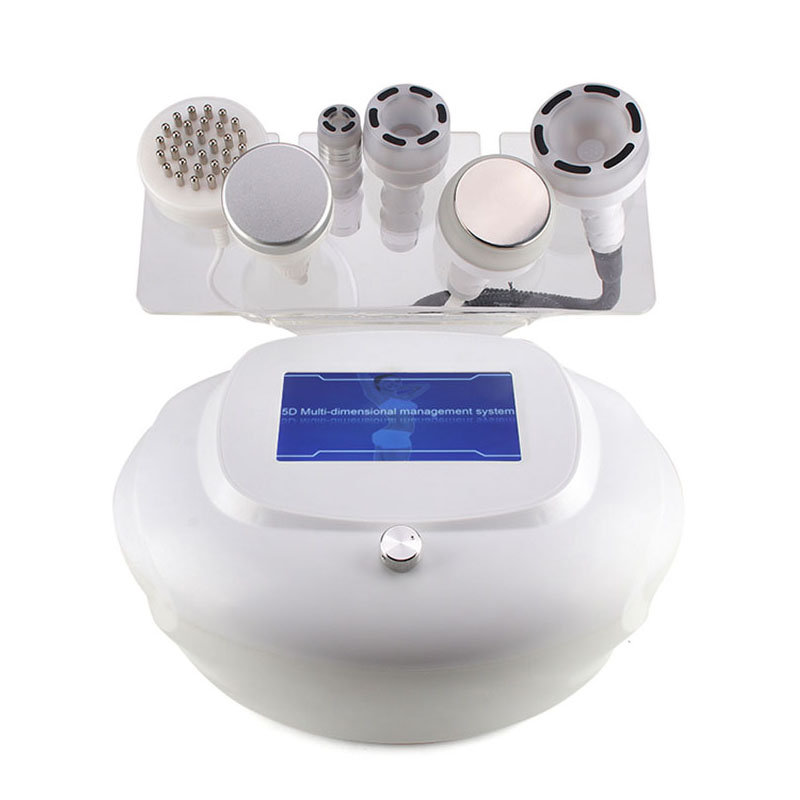 80K 6 in 1 Cavitation RF Ultrasonic Vacuum Weight Loss Body Slimming Beauty Machine BIO Heating Technology Reduce Fat  Stimulate Collagen Production Benchtop 5D Sculpture Instrument skin elasticity