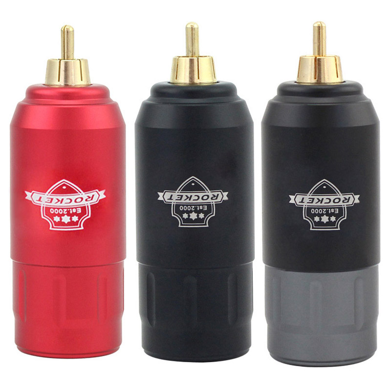 RCA Tattoo Wireless Power Supply Mini Tattoo Battery Connector FOR Rotary Tattoo Pen Machine