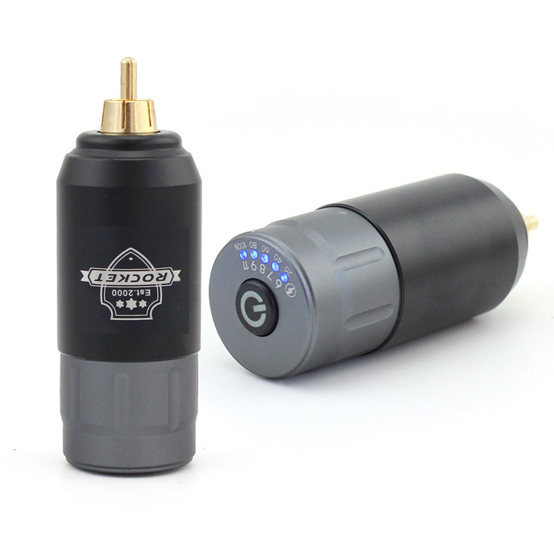 RCA Tattoo Wireless Power Supply Mini Tattoo Battery Connector FOR Rotary Tattoo Pen Machine