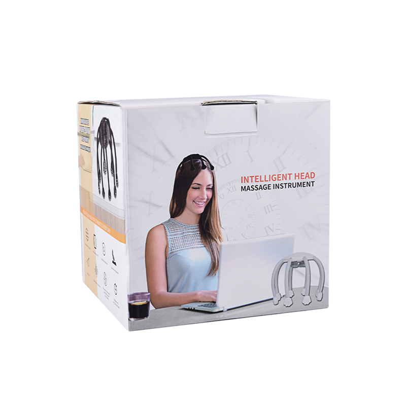 Electric Octopus Head Massager Kneading Relaxing Scalp Automatic Vibration Stress Relief Tool Meridian Dredge Scalp Massager Brain Relaxation TMS massager with eight 3D massage heads 4 massage modes