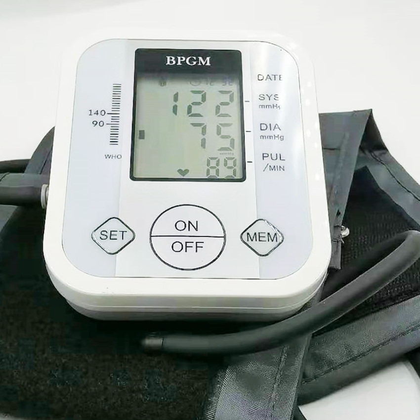 Blood Pressure Monitor Upper Arm Digital Tensiometer Automatic Tonometer Eletronicos Armthm BP Machine Saturometro Prise De sang