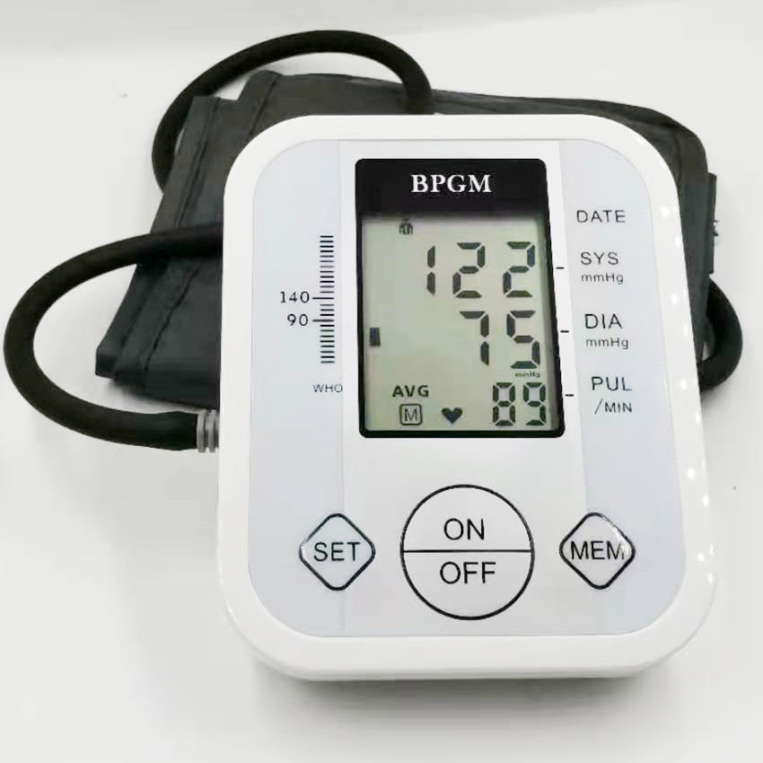 Blood Pressure Monitor Upper Arm Digital Tensiometer Automatic Tonometer Eletronicos Armthm BP Machine Saturometro Prise De sang