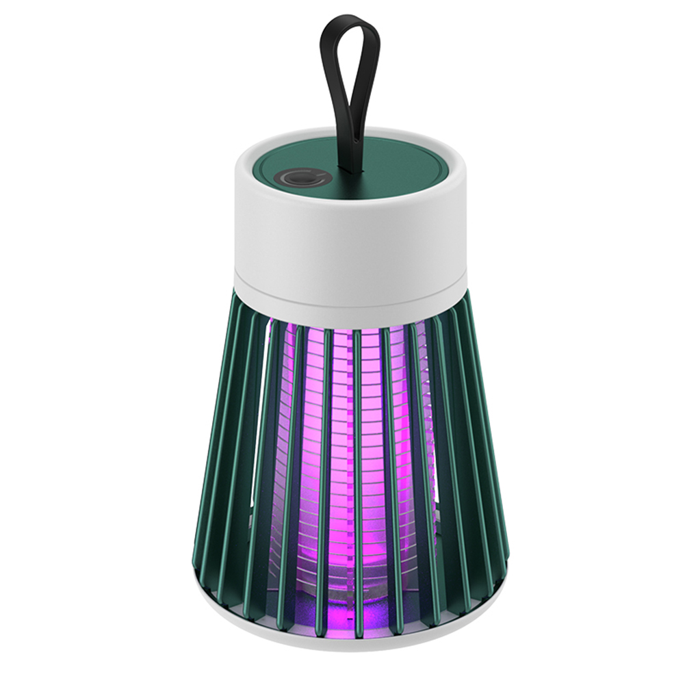 USB Pest Control Lamp LED Insect Light Mosquito Killer Lamp Bedroom Flying Bug Luring Purple Mosquito Trap UV Repellent Mute Portable USB Recharge Electric Indoor Insect Killers for Home