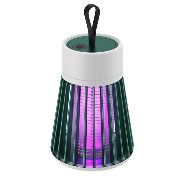 USB Pest Control Lamp LED Insect Light Mosquito Killer Lamp Bedroom Flying Bug Luring Purple Mosquito Trap UV Repellent Mute Portable USB Recharge Electric Indoor Insect Killers for Home