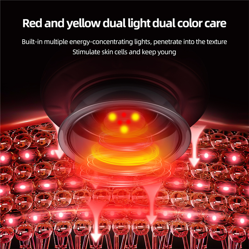 Intelligent Vacuum Cupping Scraping Instrument Electric Heating Meridian Scraping Dredging Massage Relaxation Device Hot Compress Pain Relief USB Wireless Vacuum Breathing Cupping Gua Sha Massager