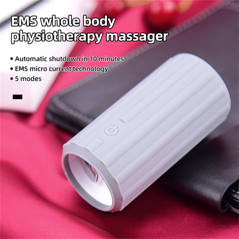 EMS Micro Current Body Guasha Scraping Massager Vacuum Suction Cups Meridian Therapy Pulse Fat Burner Slimming Body Relax Electric Cupping Massager
