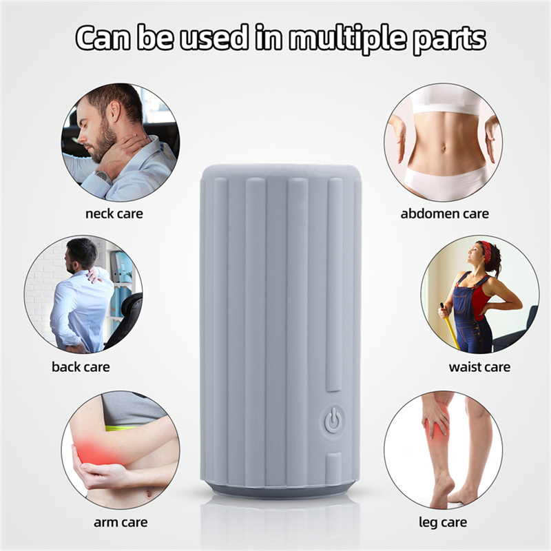 EMS Micro Current Body Guasha Scraping Massager Vacuum Suction Cups Meridian Therapy Pulse Fat Burner Slimming Body Relax Electric Cupping Massager