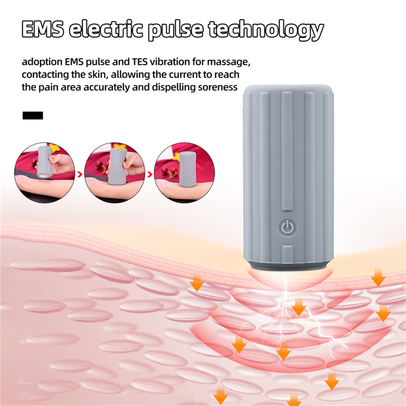 EMS Micro Current Body Guasha Scraping Massager Vacuum Suction Cups Meridian Therapy Pulse Fat Burner Slimming Body Relax Electric Cupping Massager