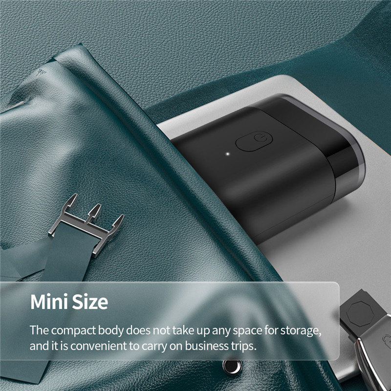 Mini Electric Shaver Double-headed Razor For Men USB Rechargeable Floating Cutter Head Beard Trimmer Man's Twin Blade Beard Hair Trimmer Face Care