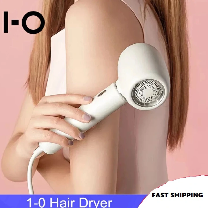 I-0 Hair Dryer Spherical Wind Gathering Design Strong Anion 800W Intelligent Constant Temperature Portable Blower Household Small Mini HairDryer