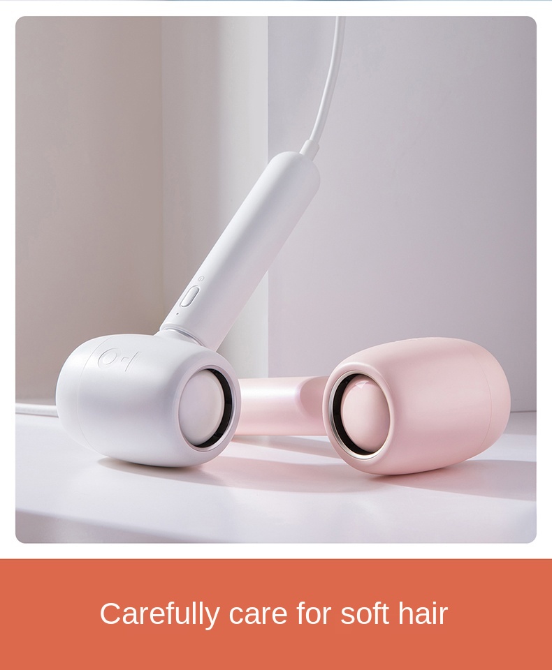I-0 Hair Dryer Spherical Wind Gathering Design Strong Anion 800W Intelligent Constant Temperature Portable Blower Household Small Mini HairDryer