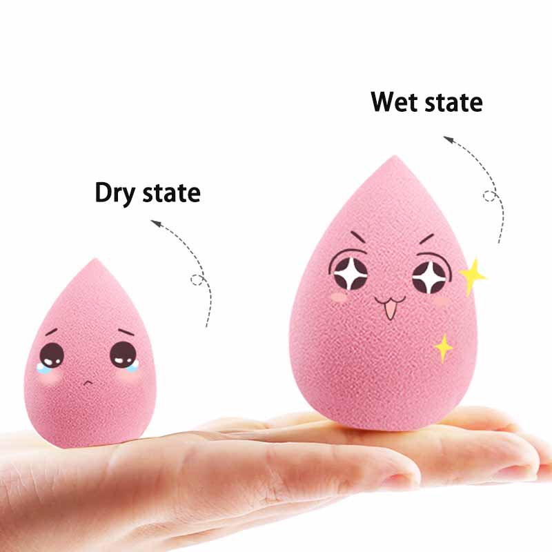 10PCS/Set Makeup Sponge Set Powder Foundation Sponge For Face Makeup Beauty Blender Cosmetic Sponge Puff