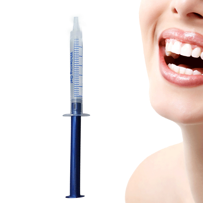 10Pcs/Lot Teeth Whitening GEL Syringe Peroxide Dental Bleach Gel  Bleaching Teeth Whitening Gel 3ml