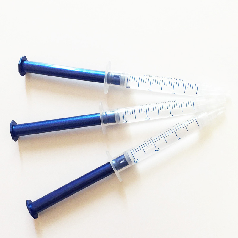 10Pcs/Lot Teeth Whitening GEL Syringe Peroxide Dental Bleach Gel  Bleaching Teeth Whitening Gel 3ml