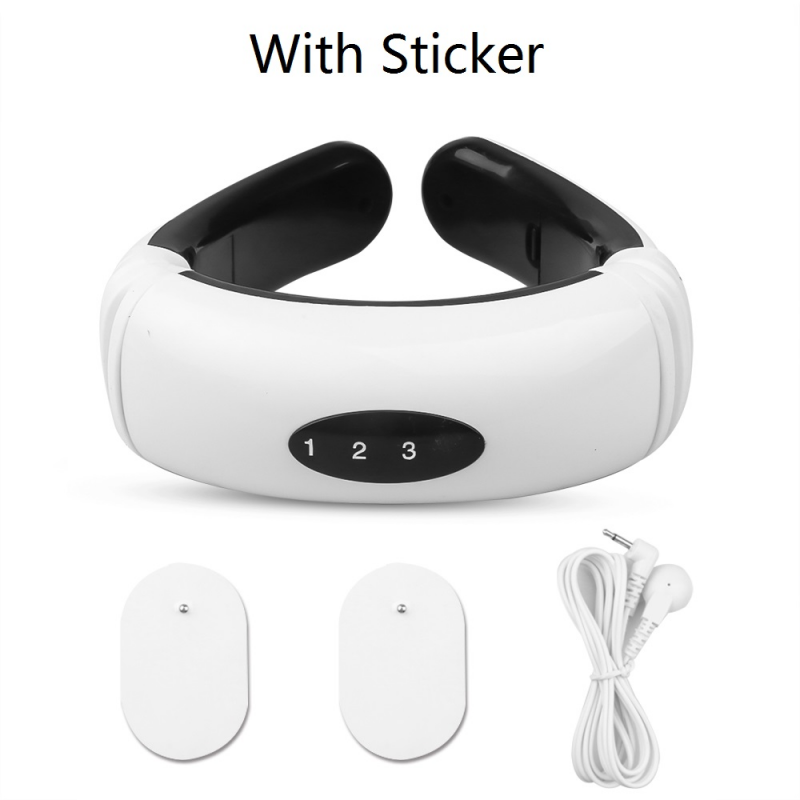 Electric Neck Shoulder Massager with 6 modes Heating Pulse Back Massage Pain Relief Cervical Vertebra Relaxation Health Care Machine