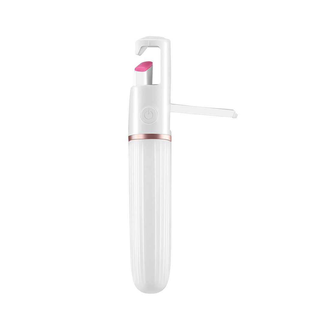 Heated Eyelash Curler Silicone Safe Electric Lash Curler Long Lasting Natural Eyelash Shaper 40s Fast Heating Makeup Tool
