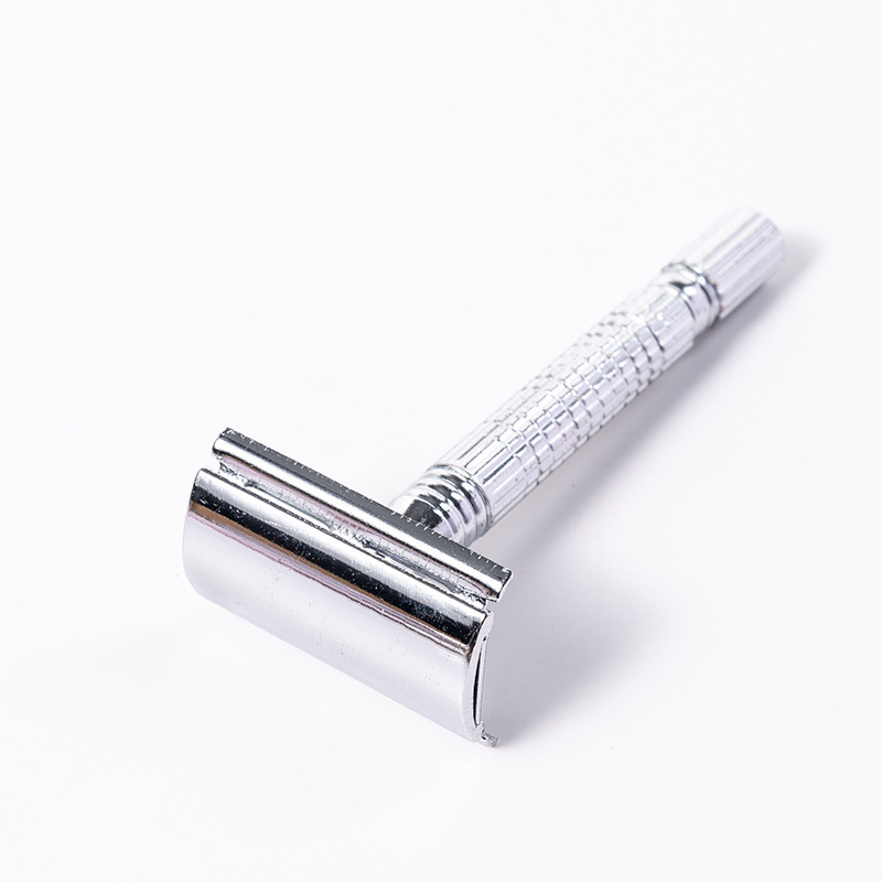Double Edge Razor Wet Shaving for Men Women Classic Stainless Travel Metal Steel Handle Safety Double Edged Shaver Face Razor